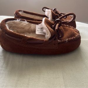 Crew cuts moccasins